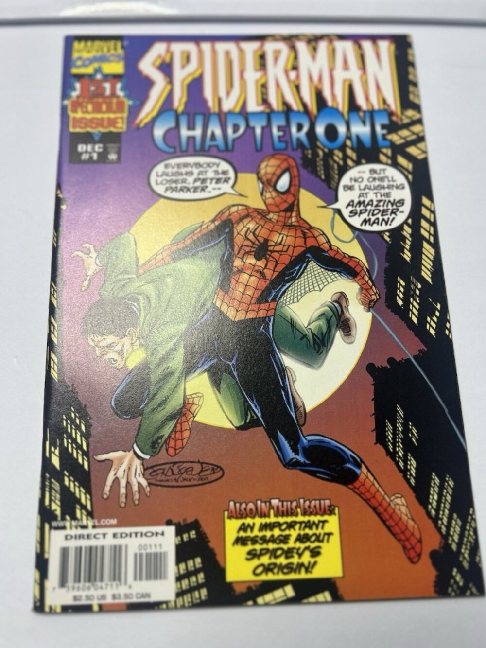 SPIDER-MAN: Chapter ONE #1 (1998): Direct High Grade Comic Book